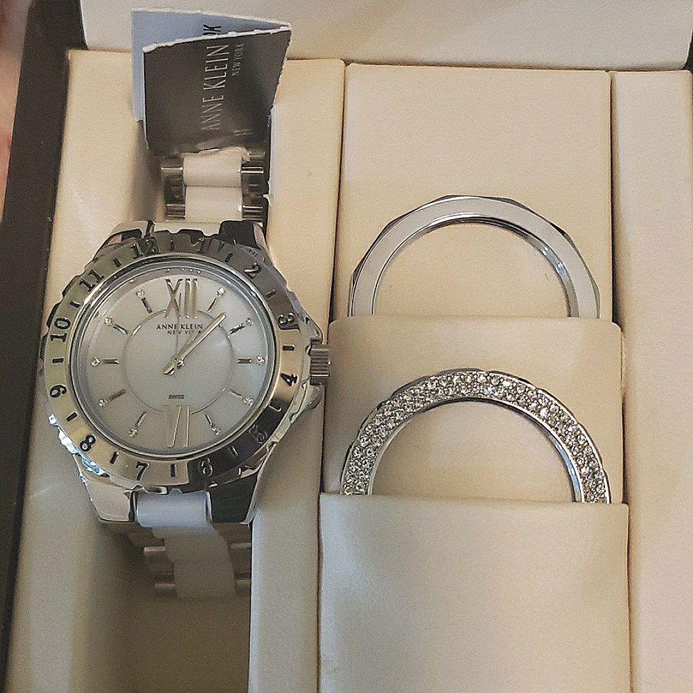 NWT! Beautiful Ann Klein New York Women's Watch